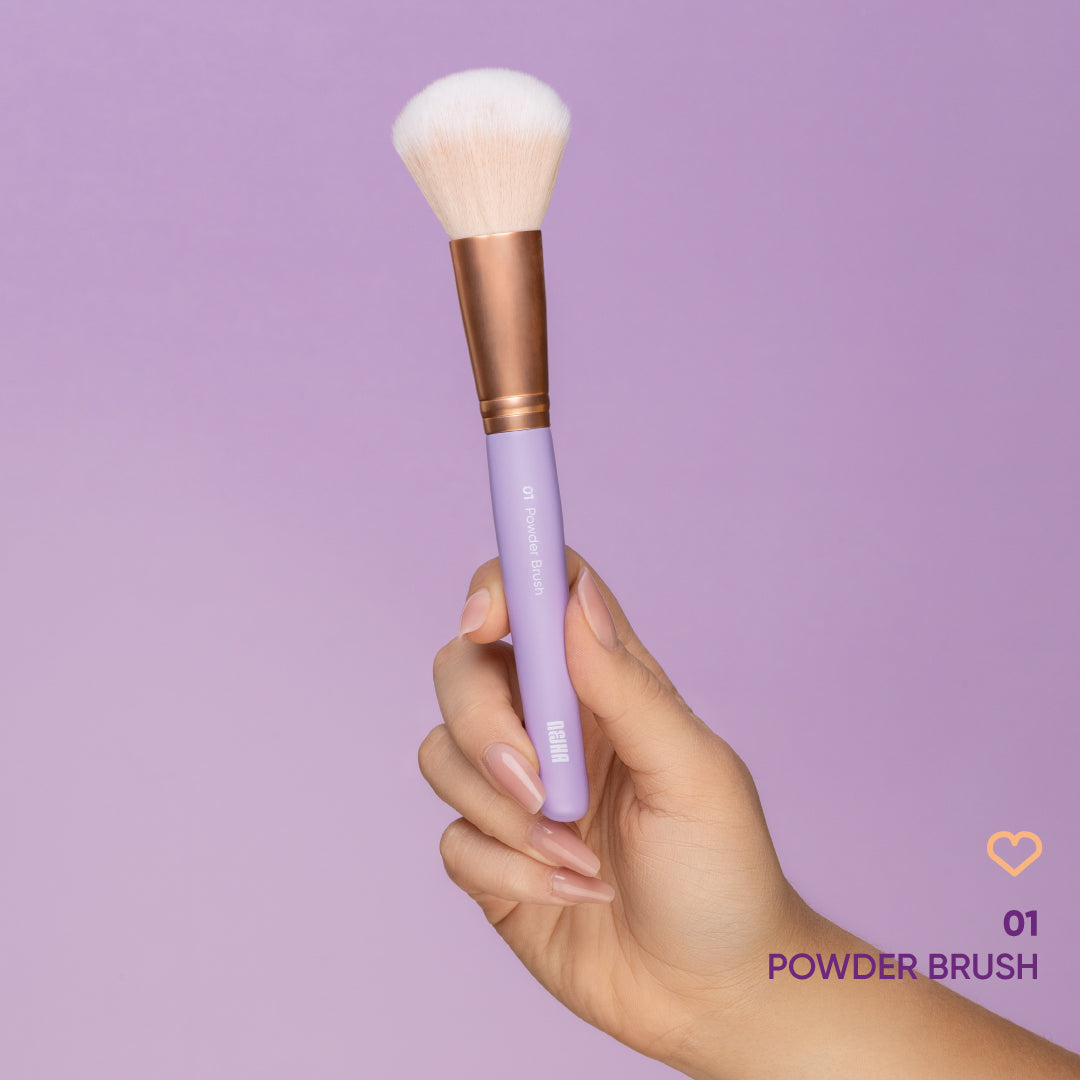 Nejha 02 Round Foundation Brush – Pennello Fondotinta Tondo - Jasmine Parfums- [ean]