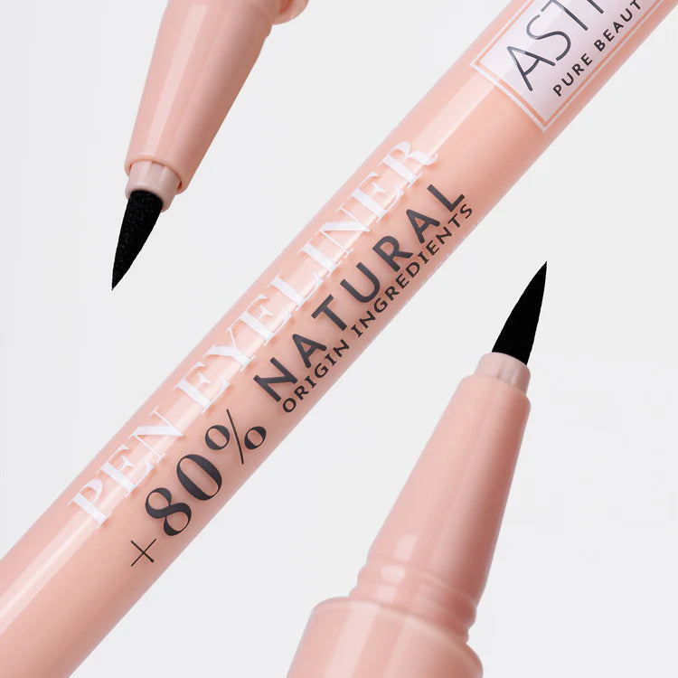 Astra Pure Beauty Pen Eyeliner Nero con Punta in Feltro - Jasmine Parfums- [ean]