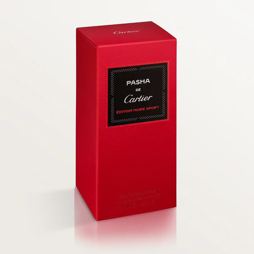 Cartier Pasha de Cartier Noire Sport Eau de Toilette - Jasmine Parfums- [ean]