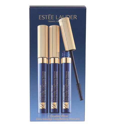 Estée Lauder Mascara Black 3 Double Wear Travel Retail Trio - Jasmine Parfums- [ean]