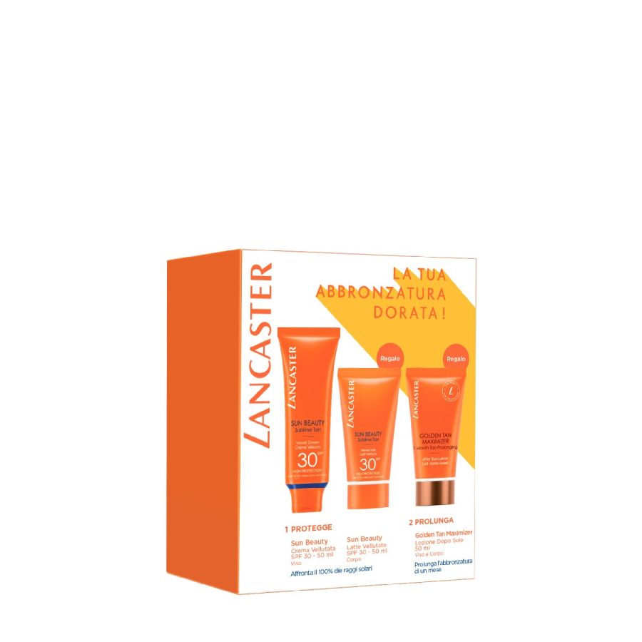 Lancaster Summer Is a State Of Mind  KIT Sun Beauty + Golden Tan Maximizer - Jasmine Parfums- [ean]