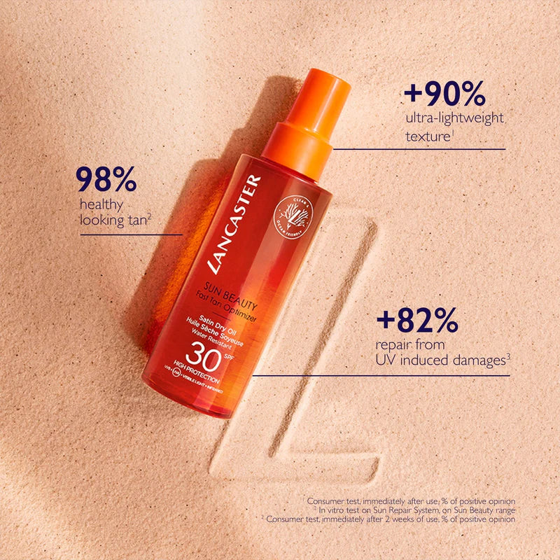 Lancaster Sun Beauty Full Light Technology Dry Oil Fast Tan Optimizer SPF50 - Jasmine Parfums- [ean]