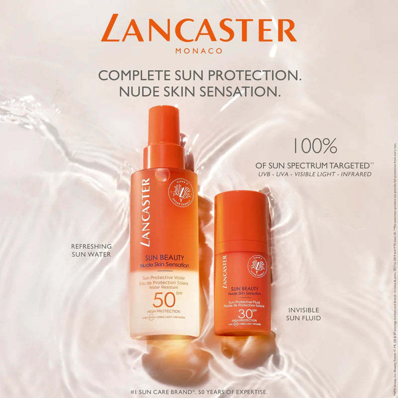 Lancaster Sun Beauty Nude Skin Sensation Sun Protective Fluid SPF30 - Jasmine Parfums- [ean]
