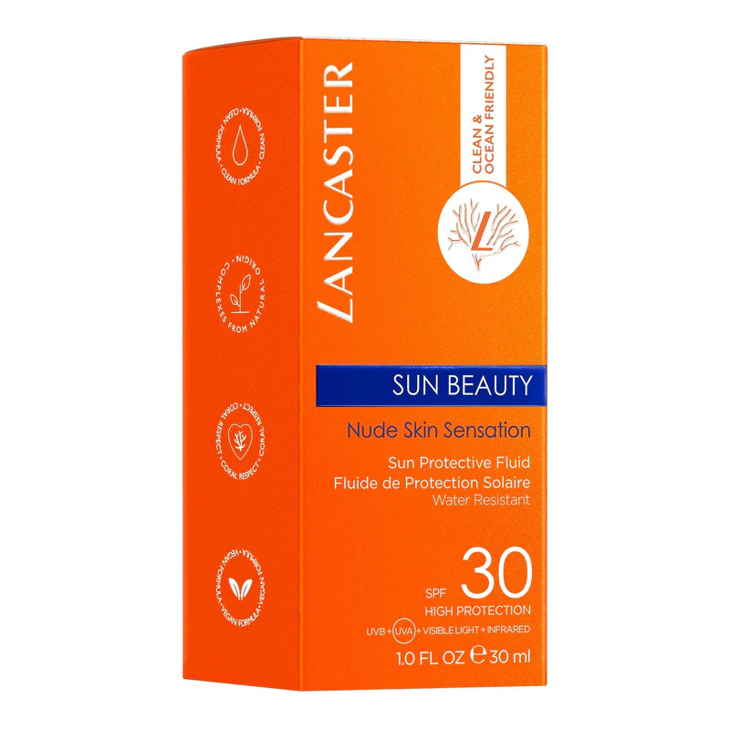 Lancaster Sun Beauty Nude Skin Sensation Sun Protective Fluid SPF30 - Jasmine Parfums- [ean]