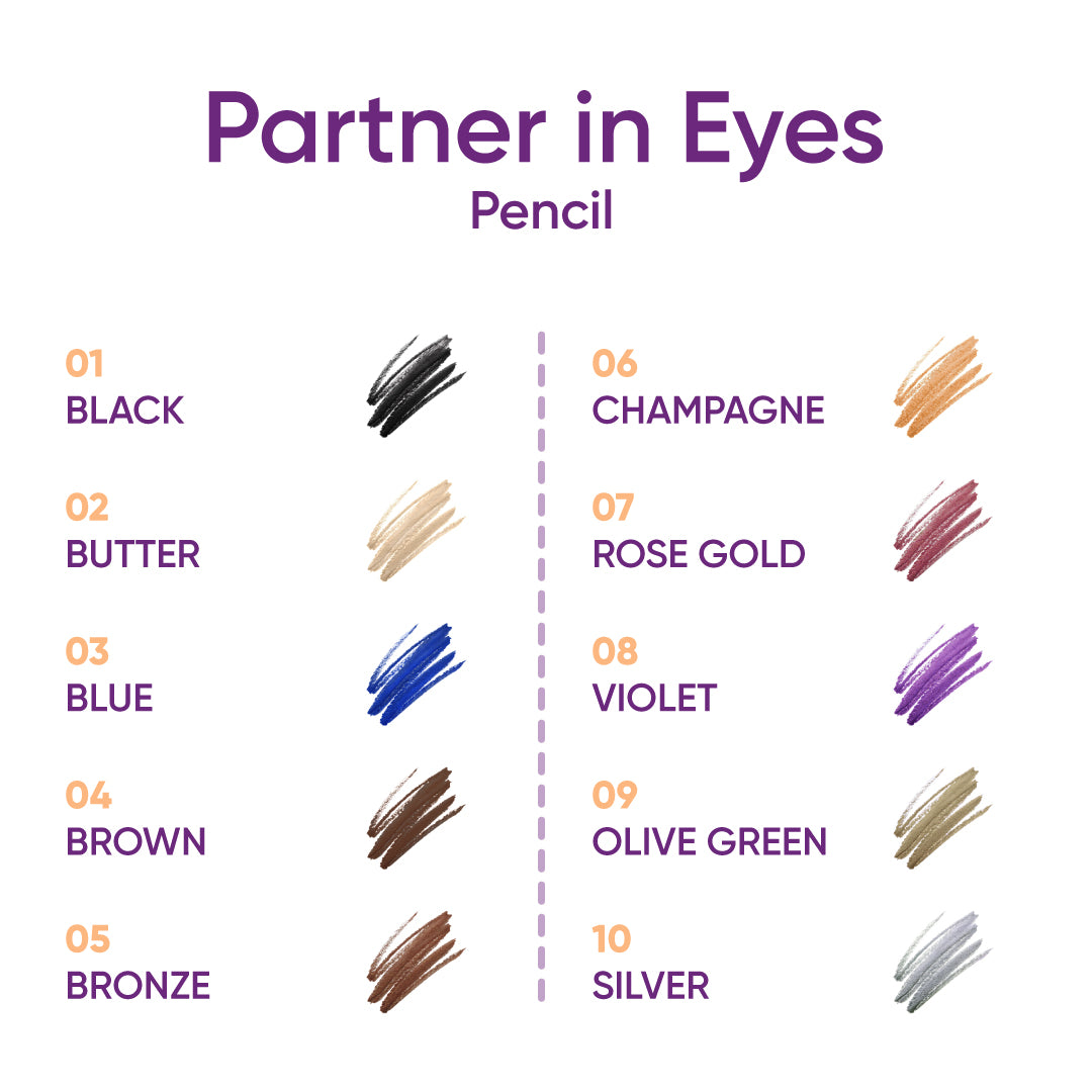 Nejha Partner in Eye Pencil Matita Occhi Waterproof - Jasmine Parfums- [ean]