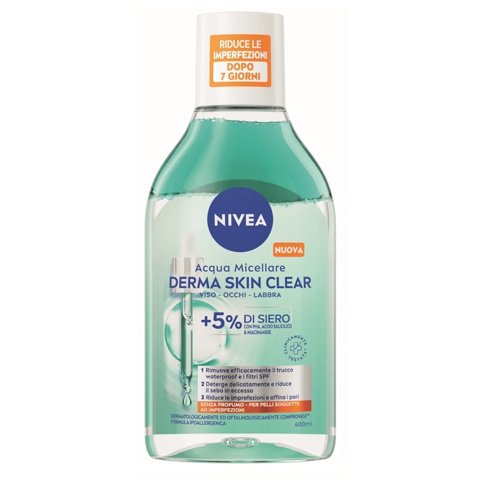 Nivea Acqua Micellare Derma Skin Clear