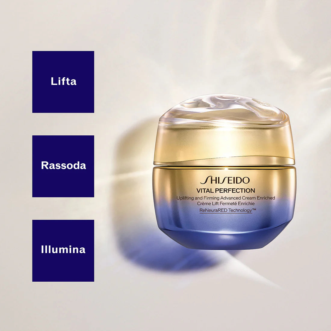 Shiseido Vital Perfection Uplifting & Firming Advanced Cream Enriched Refill - Jasmine Parfums- [ean]