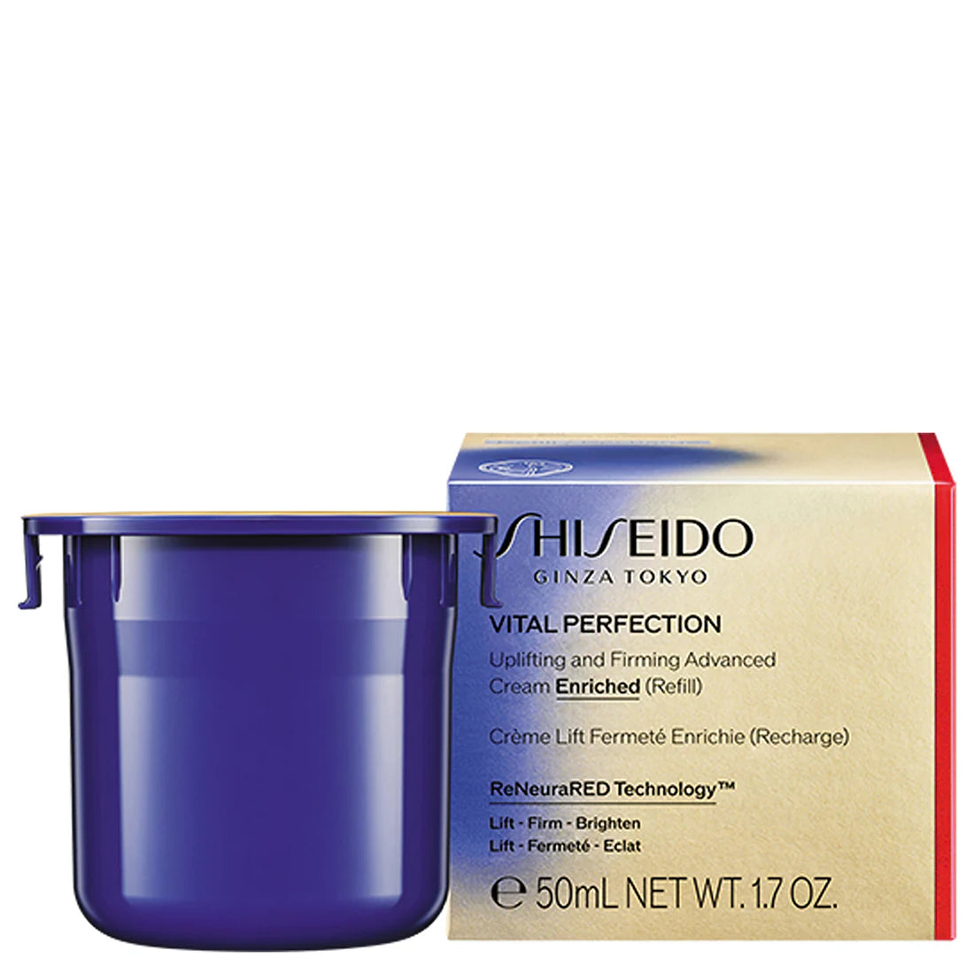 Shiseido Vital Perfection Uplifting & Firming Advanced Cream Enriched Refill - Jasmine Parfums- [ean]