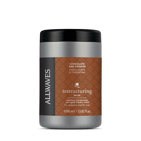 Allwaves Maschera Ristrutturante Cioccolato e Cheratina - Jasmine Parfums- [ean]