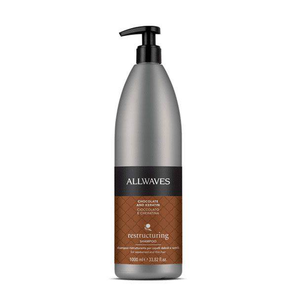 Allwaves Shampoo Ristrutturante Cioccolato + Cheratina - Jasmine Parfums- [ean]