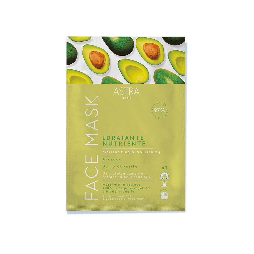 Astra Skin Face Mask Idratante Nutriente - Jasmine Parfums- [ean]