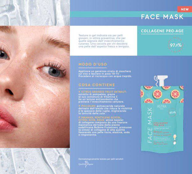 Astra Skin Face Mask Collagene Pro Age - Jasmine Parfums- [ean]