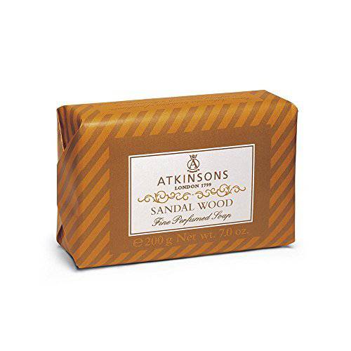 Atkinsons Fine Perfumed Line Sandal wood Sapone - Jasmine Parfums- [ean]