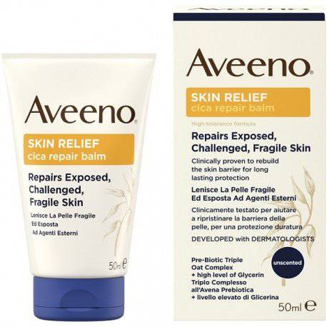 Aveeno Skin Relief Cica Repair Balm Crema lenitiva protettiva per pelle fragile - Jasmine Parfums- [ean]