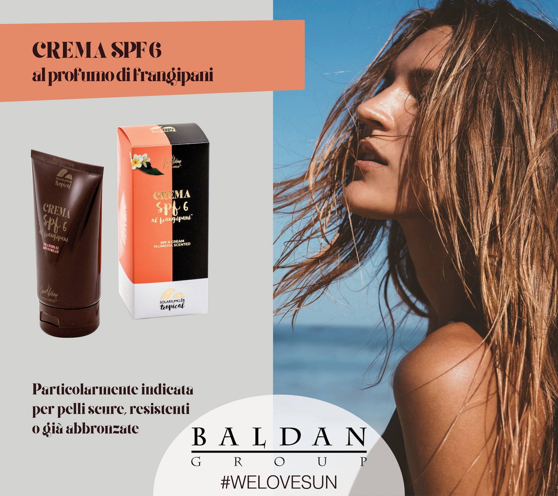 Baldan Crema SPF6 ai Frangipani - Jasmine Parfums- [ean]