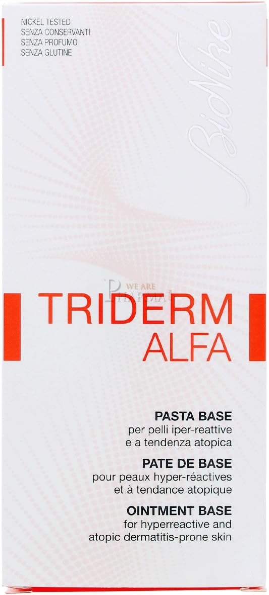 Bionike Triderm Alfa Pasta Base pelle iper-reattiva e a tendenza atopica - Jasmine Parfums- [ean]
