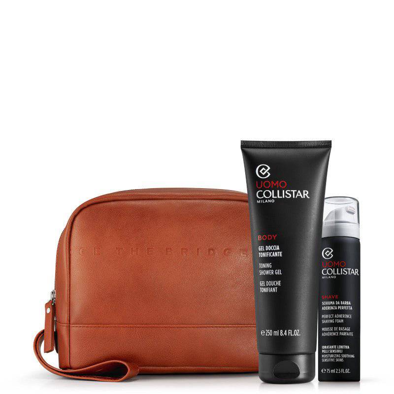 Collistar Uomo Cofanetto Regalo Gel Doccia Tonificante + Schiuma da Barba - Jasmine Parfums- [ean]