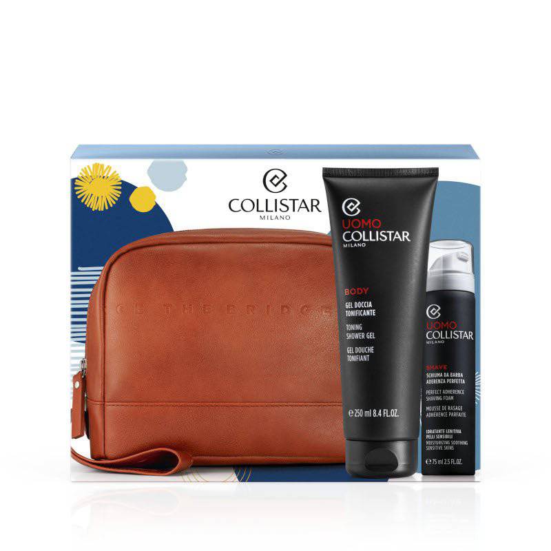 Collistar Uomo Cofanetto Regalo Gel Doccia Tonificante + Schiuma da Barba - Jasmine Parfums- [ean]