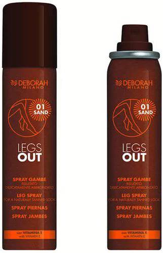 Deborah Legs Out Spray Gambe Abbronzante 01 Sand 75 ml - Jasmine Parfums- [ean]