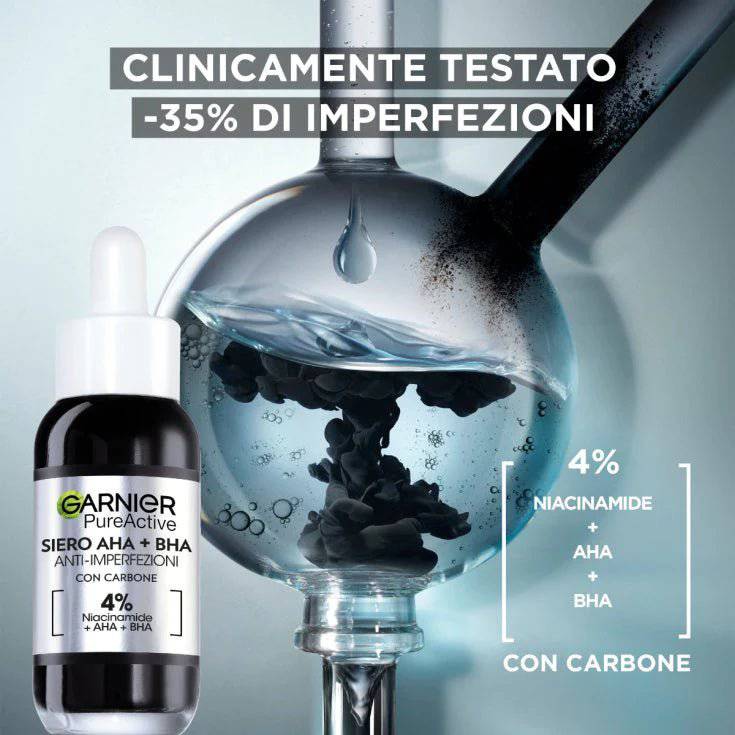 Garnier Aha + Bha Carbone Siero Anti-Imperfezioni - Jasmine Parfums- [ean]
