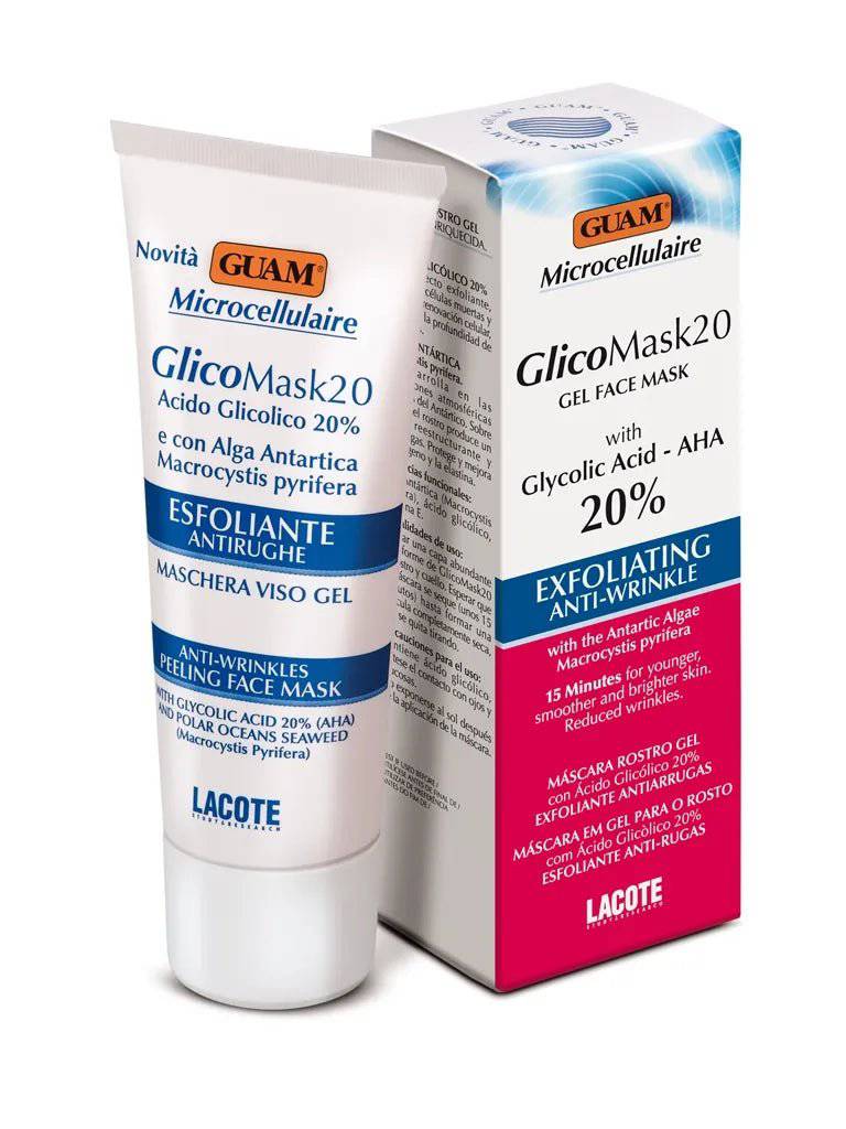 Guam GlicoMask20 Maschera Viso Micro BioCellulaire Acido Glicemico 20% - Jasmine Parfums- [ean]