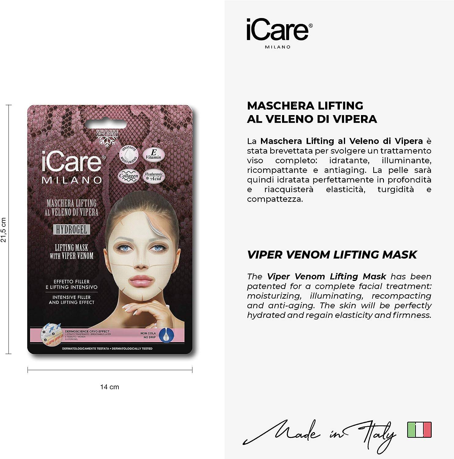 Icare Milano Maschera Lifting Al Veleno Di Vipera - Jasmine Parfums- [ean]