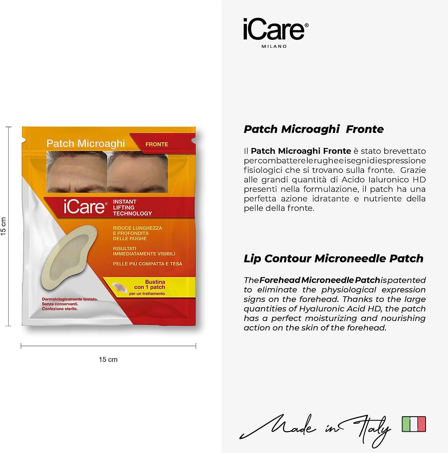 iCare Patch Microaghi Fronte 1 pezzo - Jasmine Parfums- [ean]