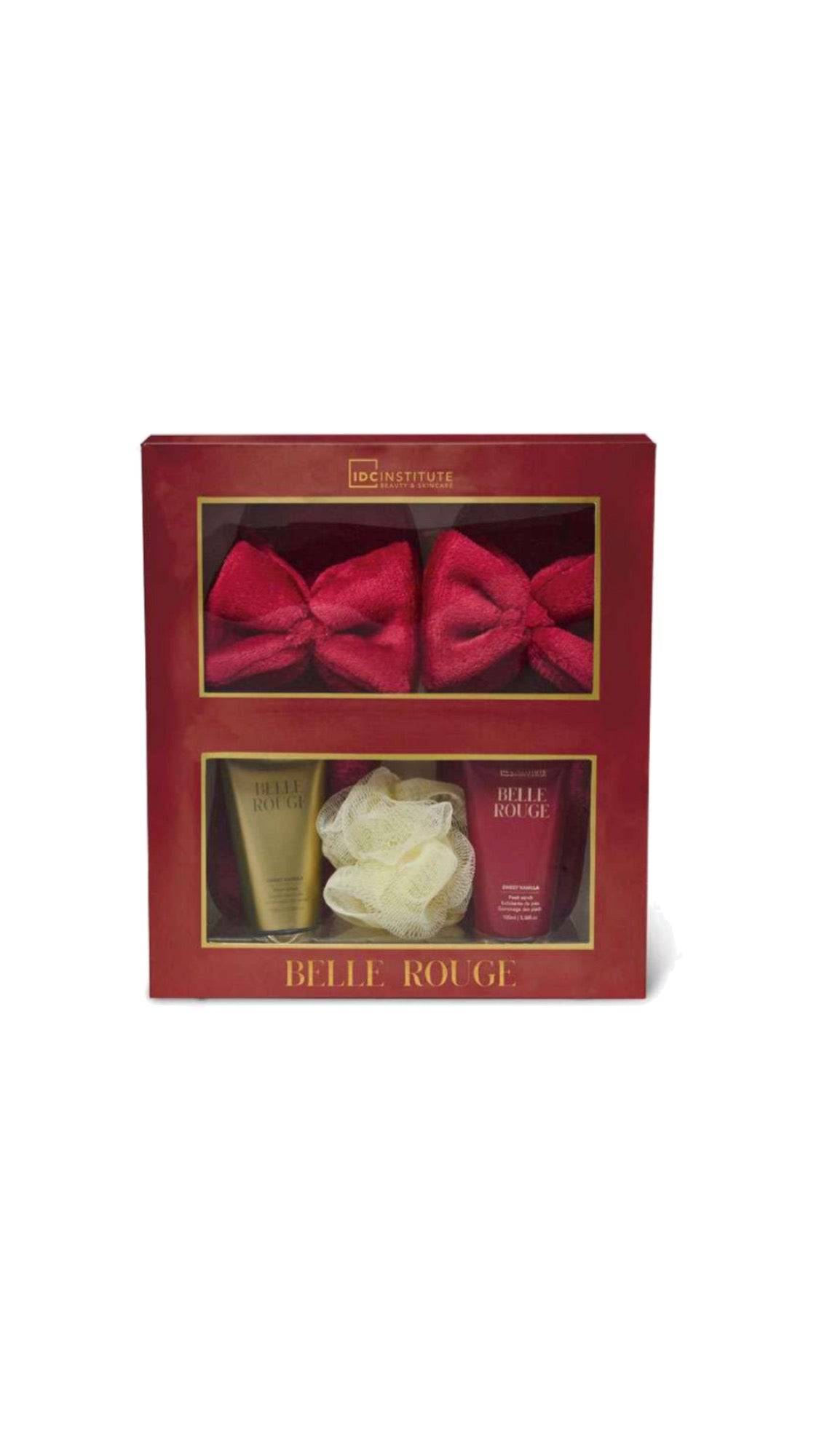 IDC Institute Belle Rouge Set con Pantofole Donna - Jasmine Parfums- [ean]
