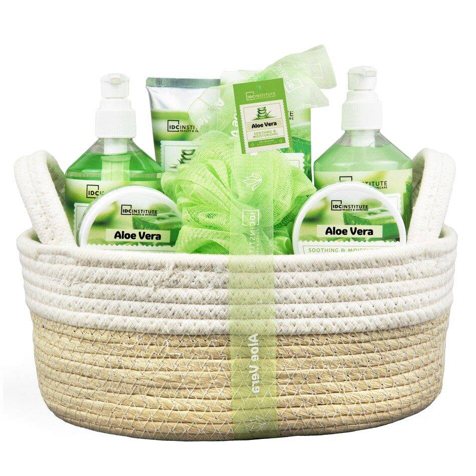 IDC Institute Aloe Vera Bath Gift Set 7 Prodotti - Jasmine Parfums- [ean]