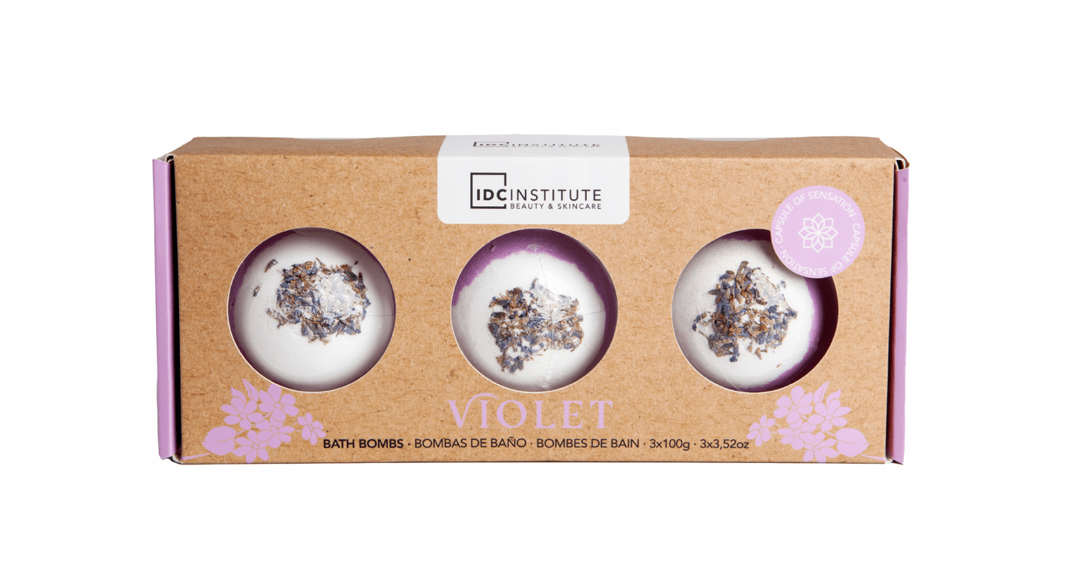 IDC Institute Coffret Trio Bombe Bagno Zen Dried Flowers 3X100 Gr - Jasmine Parfums- [ean]