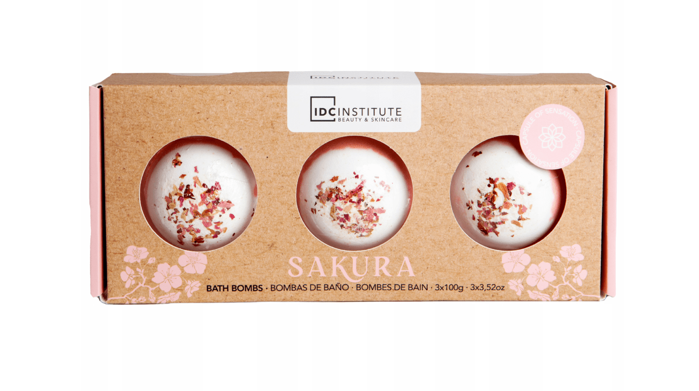 IDC Institute Coffret Trio Bombe Bagno Zen Dried Flowers 3X100 Gr - Jasmine Parfums- [ean]