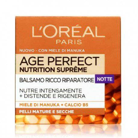 L'Oréal Age Perfect Nutrition Supreme Crema Viso Notte - Jasmine Parfums- [ean]