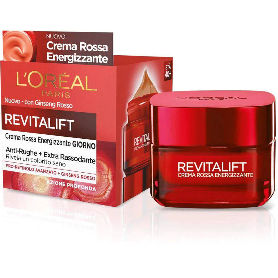 L'Oréal Revitalift Crema Rossa Azione Energizzante Anti-Rughe - Jasmine Parfums- [ean]