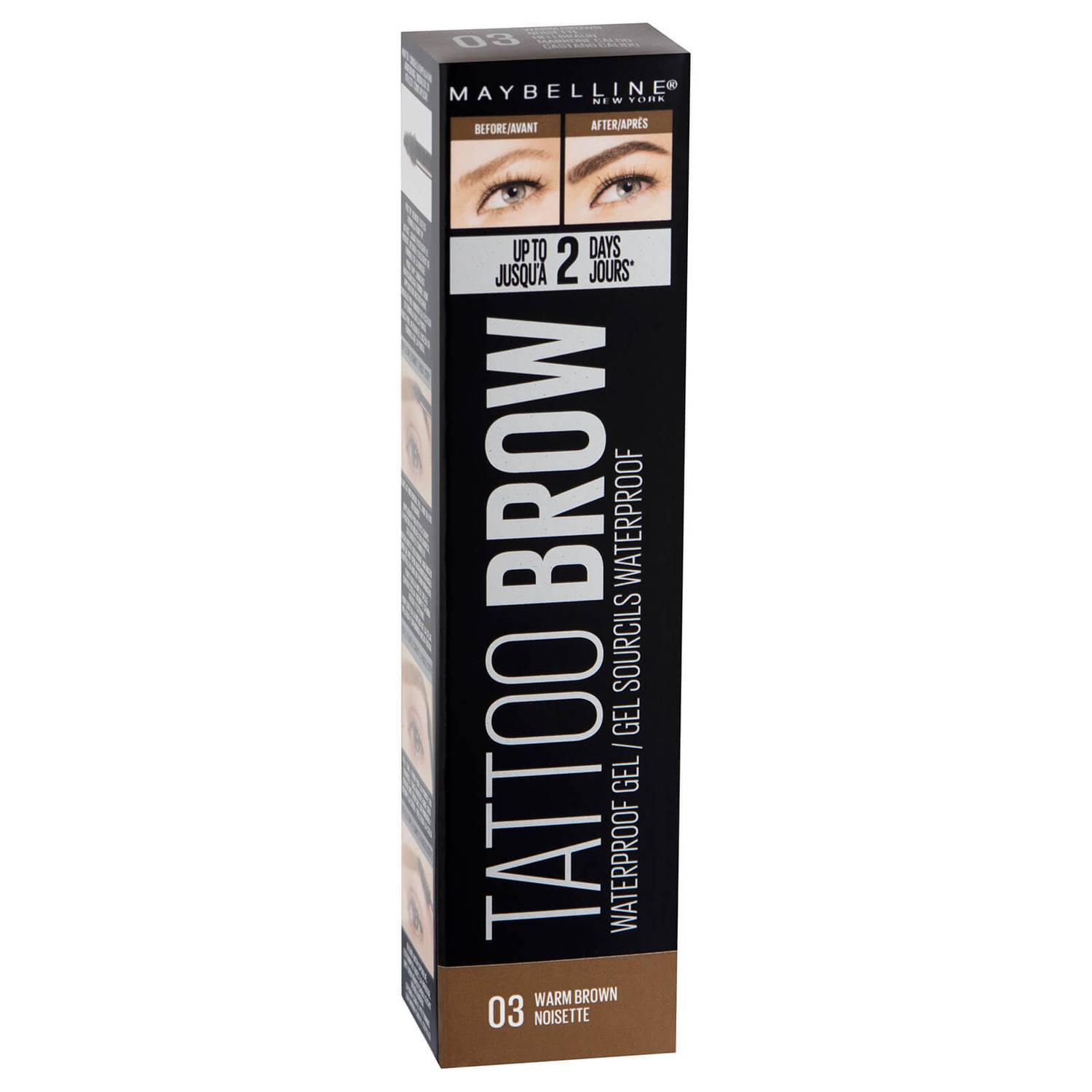 Maybelline Tattoo Brow Gel Sopracciglia Waterproof - Jasmine Parfums- [ean]