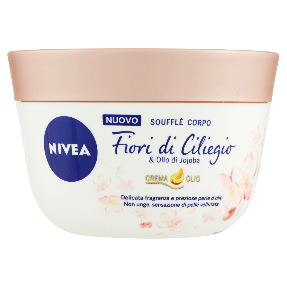 Nivea Soufflé Corpo Fiori di Ciliegio & Olio di Jojoba - Jasmine Parfums- [ean]