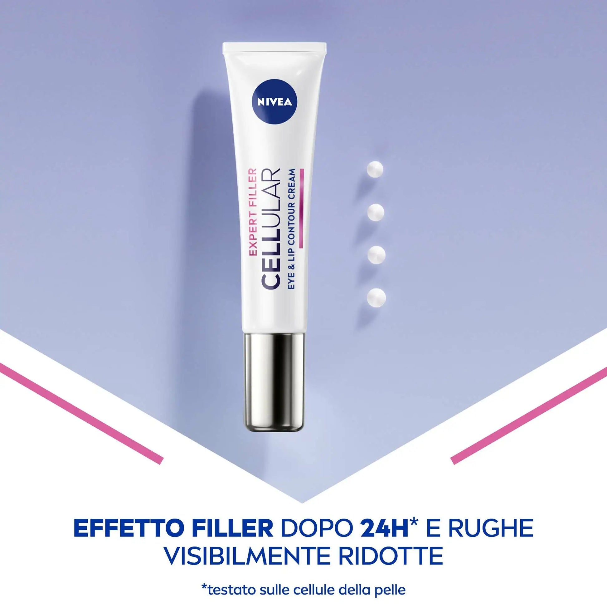 Nivea Cellular Expert Filler Rassodante Contorno Occhi e Labbra Anti-Rughe - Jasmine Parfums- [ean]