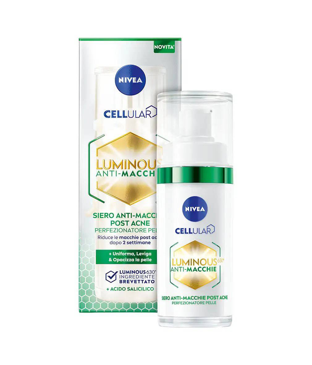 Nivea Cellular Luminous630 Siero Viso Anti-Macchie Post Acne - Jasmine Parfums- [ean]