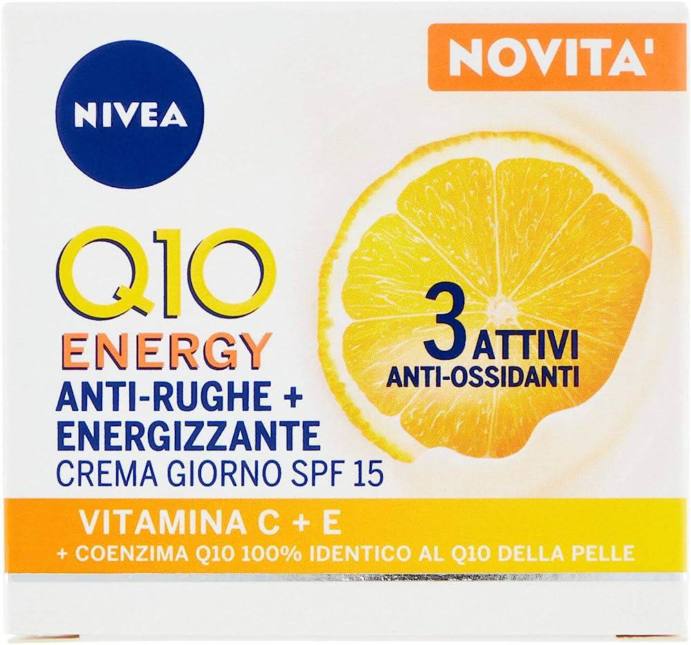 Nivea Q10 Energy Anti Rughe + Energizzante Crema Giorno SPF15 - Jasmine Parfums- [ean]