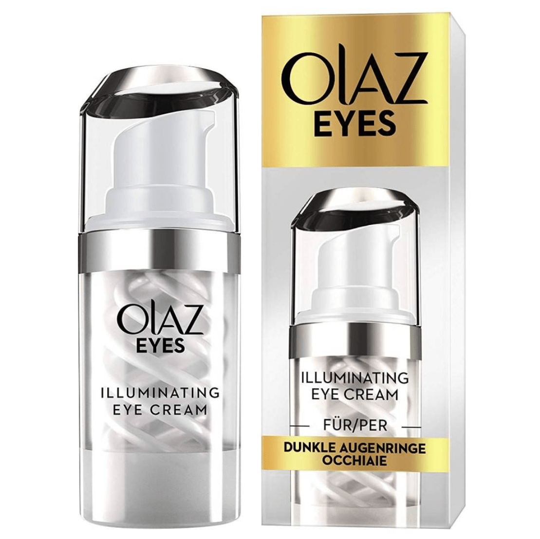 Olaz Eyes Contorno Occhi Illumina Riduce Occhiaie Niacinamide Collagene 15ml - Jasmine Parfums- [ean]