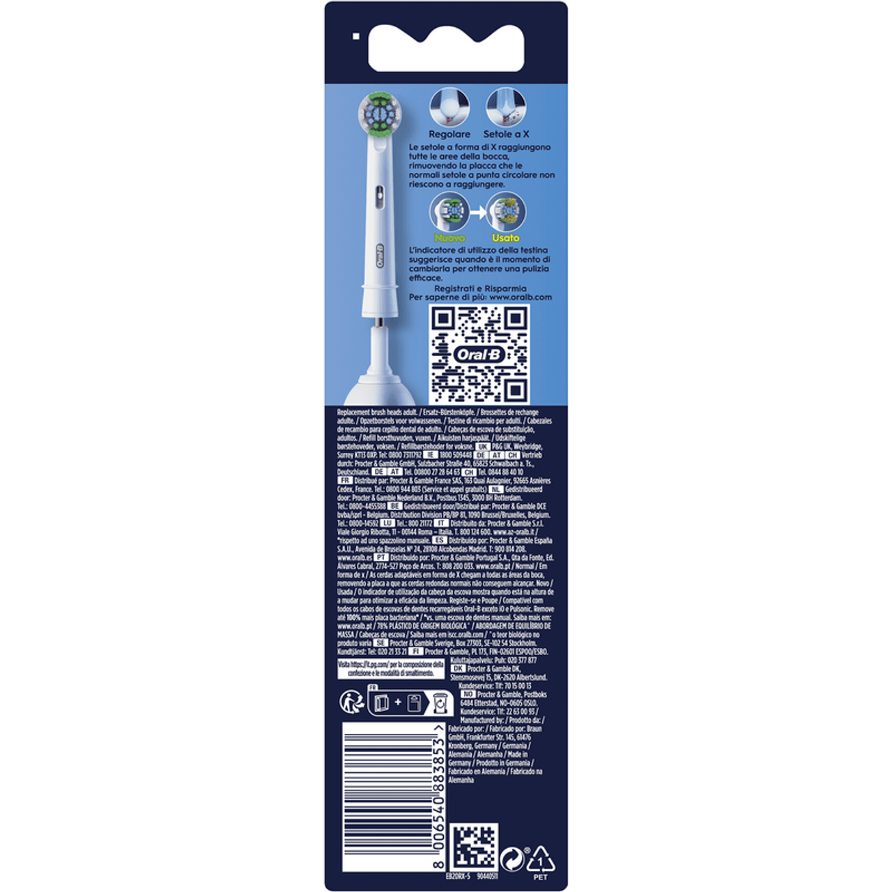 Oral B Pro Precision Clean 5 Testine Xl Pack - Jasmine Parfums- [ean]