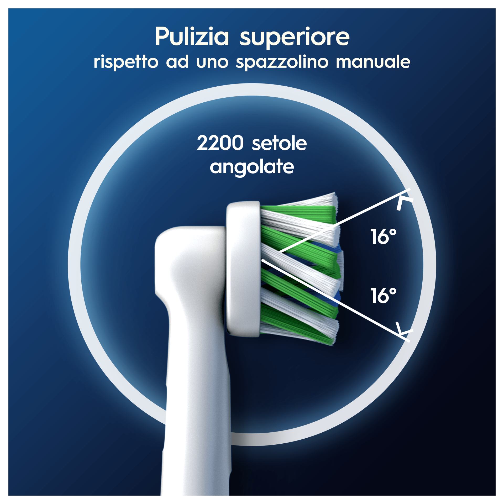 Oral-B Pro Cross Action Testine di Ricambio Bianche 4 - Jasmine Parfums- [ean]