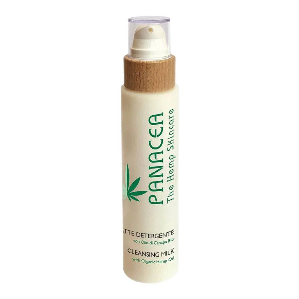 Panacea Latte Detergente viso A base di Olio di Canapa Bio 100%