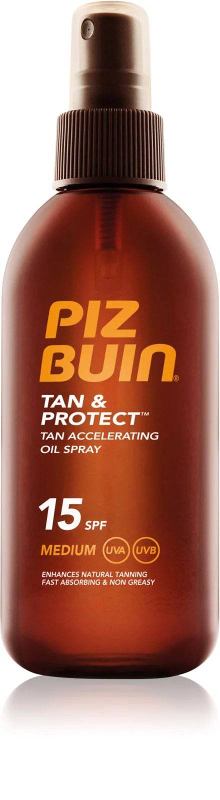 Piz Buin Tan &amp; Protect Olio Solare SPF15 - Jasmine Parfums- [ean]