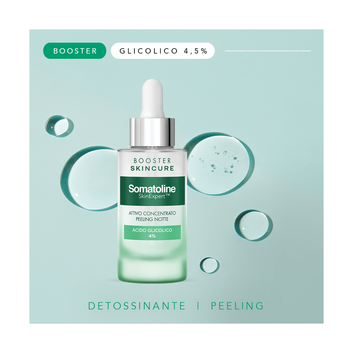 Somatoline Cosmetic Skincure Booster Peeling - Glicolico 4,5% - Jasmine Parfums- [ean]