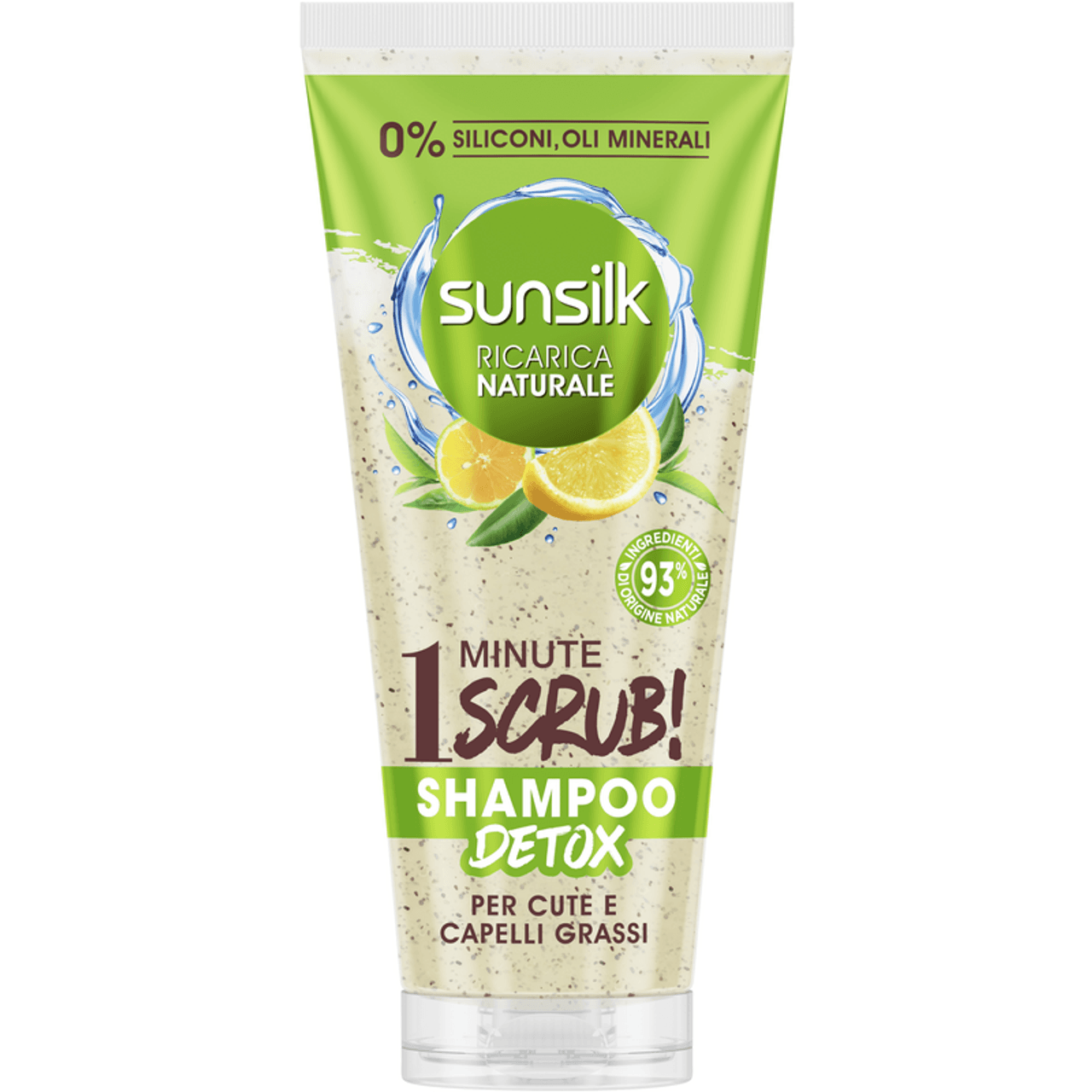 Sunsilk Shampoo Detox 1 Minute Scrub Capelli Grassi - Jasmine Parfums- [ean]