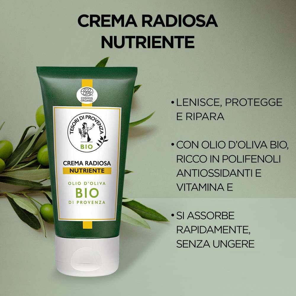 Tesori Di Provenza Bio Crema Radiosa Nutriente Olio D&#39;Oliva Bio Di Provenza - Jasmine Parfums- [ean]