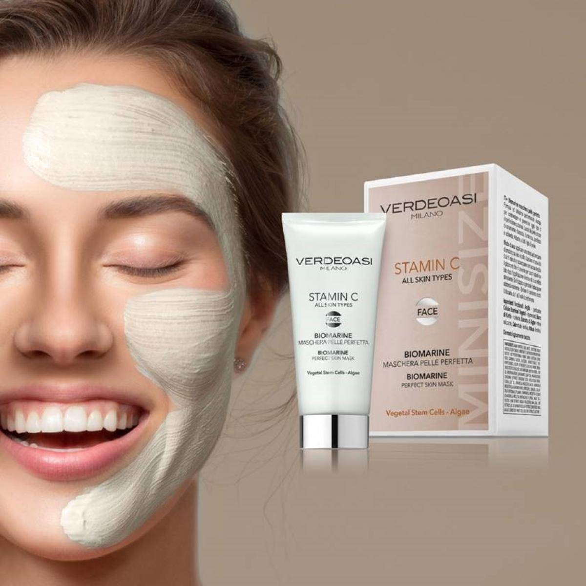 Verdeoasi Milano Stamine C Face Biomarine Maschera Pelle Perfetta 20ml - Jasmine Parfums- [ean]