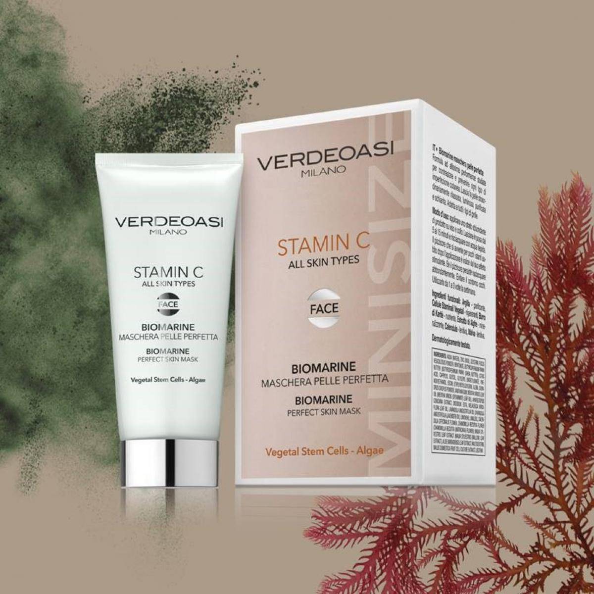 Verdeoasi Milano Stamine C Face Biomarine Maschera Pelle Perfetta 20ml - Jasmine Parfums- [ean]